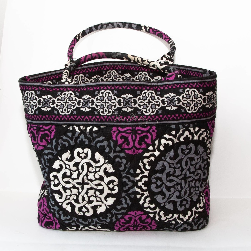 Vera Bradley Canterberry Magenta Medium Tote Bag